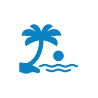 Simple island graphic design